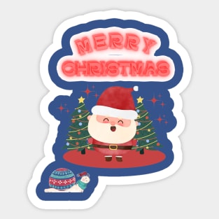 Merry Chris Sticker